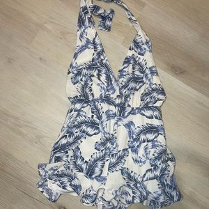 Halter top romper
